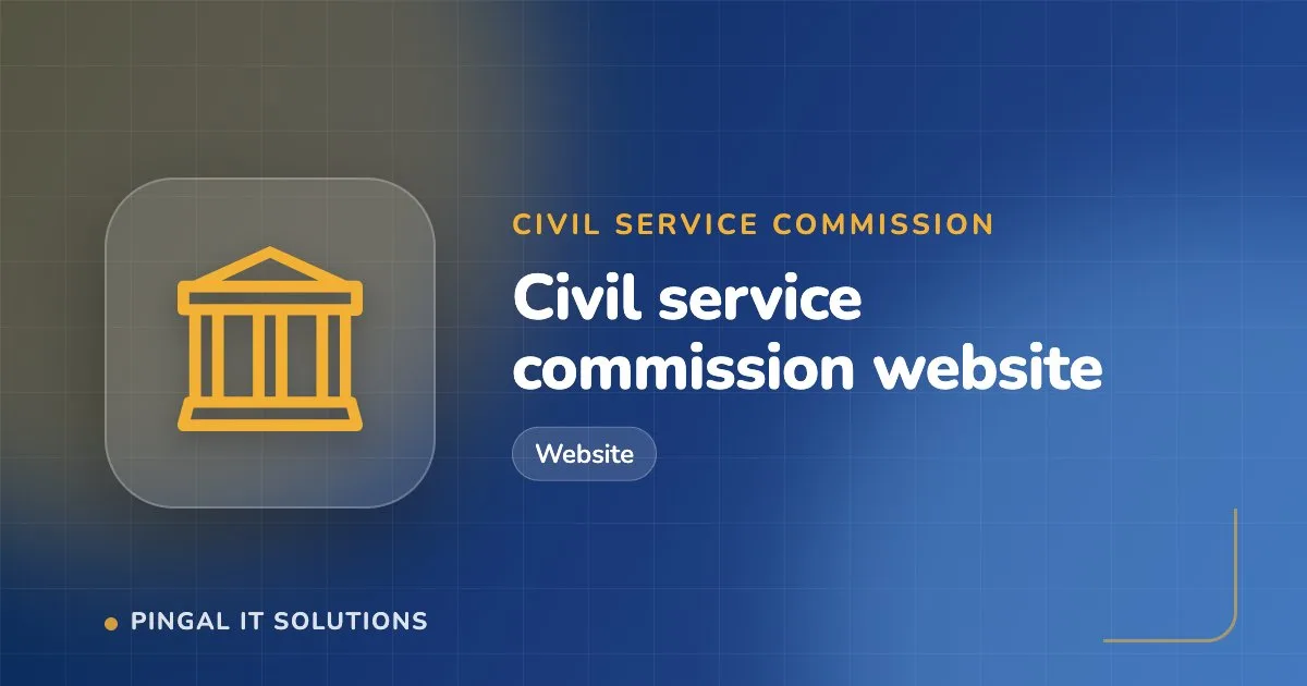 Illustration for: Civil service commission website