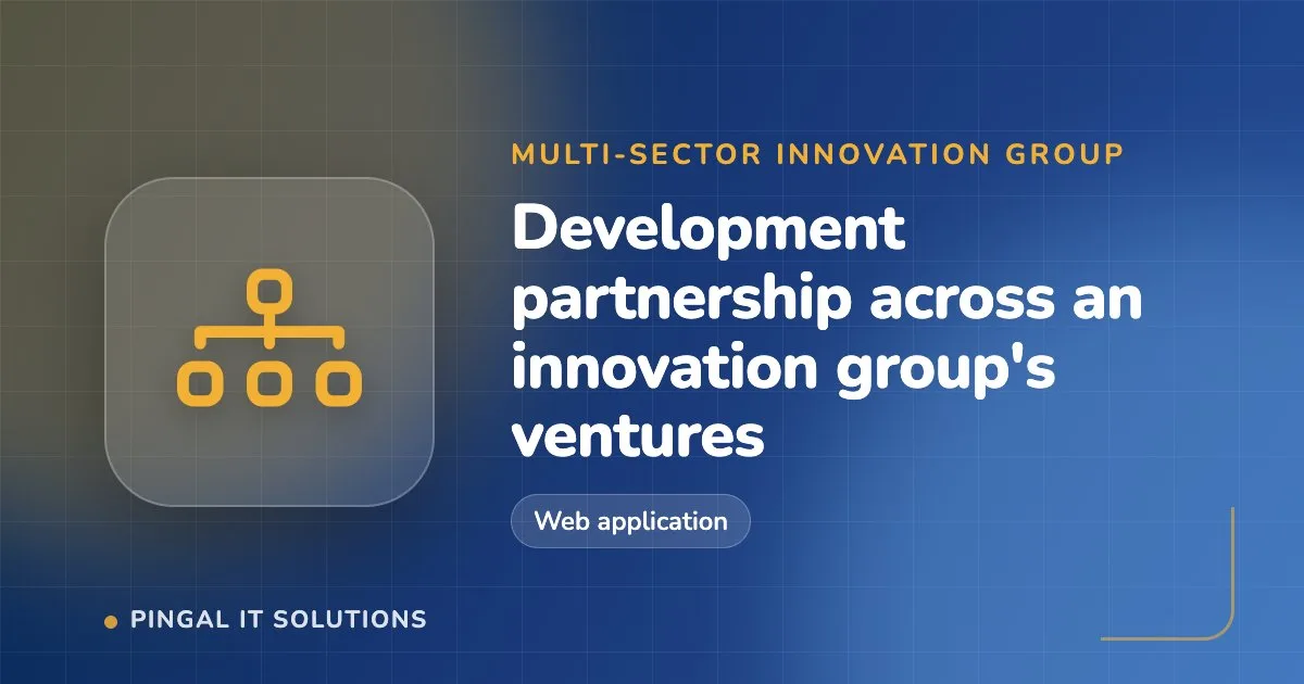 Illustration for: Development partnership across an innovation group's ventures