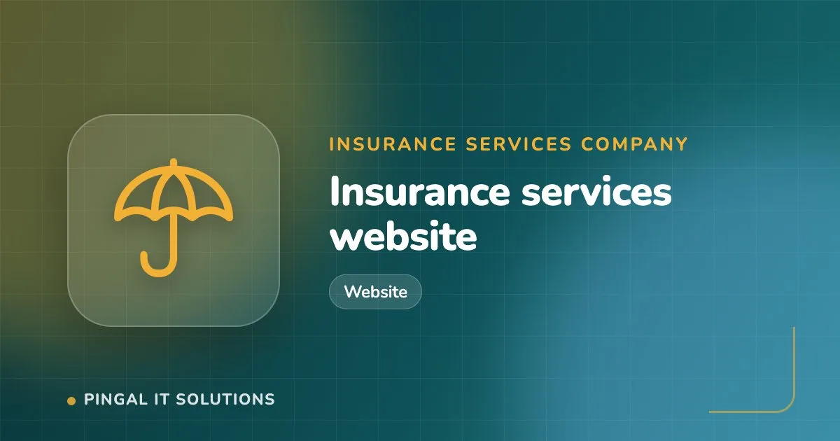 Illustration for: Insurance services website