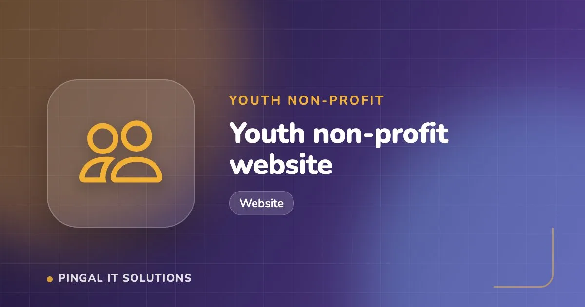 Illustration for: Youth non-profit website