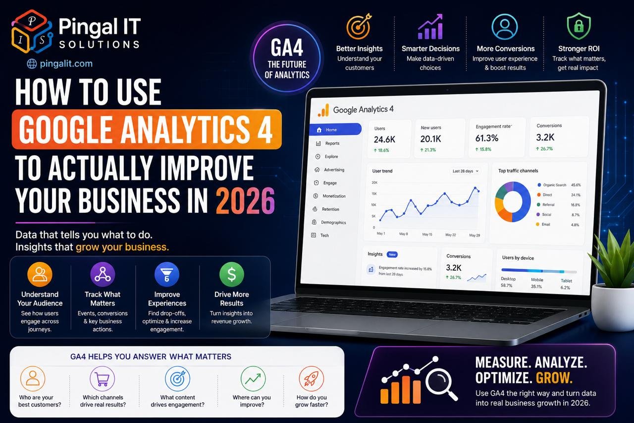 How to Use Google Analytics 4 to Actually Improve Your Business in 2026