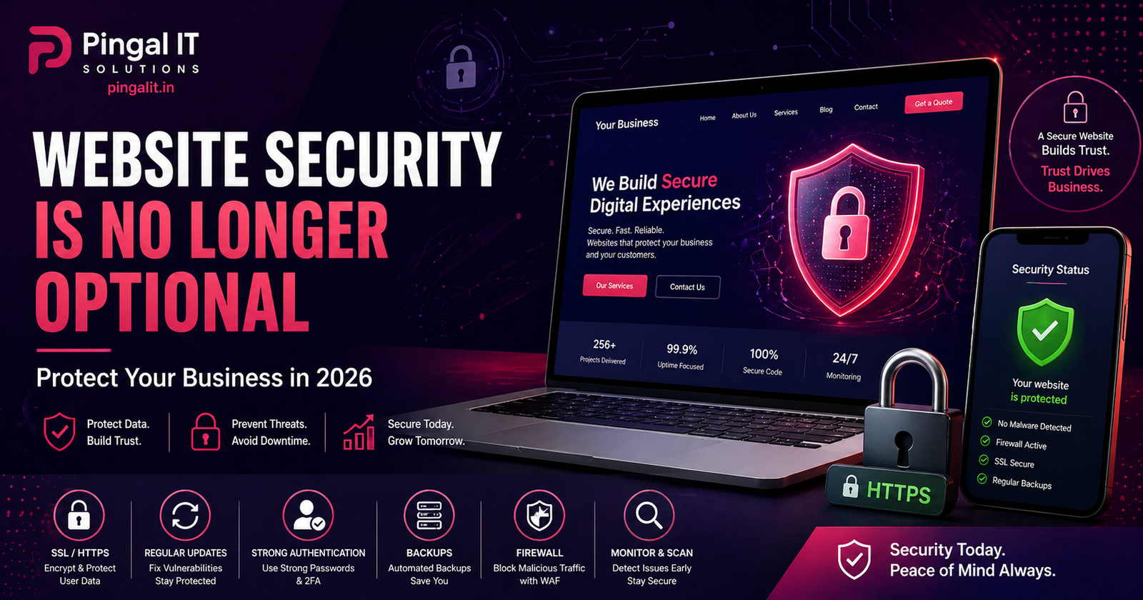 Why Website Security Is No Longer Optional for Businesses (And How to Protect Your Website in 2026)